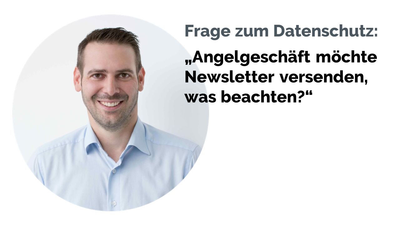 Video zu Datenschutzbestimmungen beim Versand von Newslettern