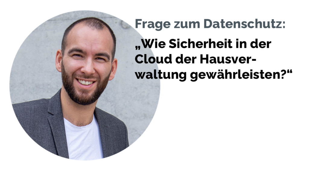 Datensicherheit in der Cloud einer Hausverwaltung